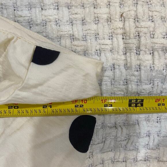 Future Collective Cream/Black Polka Dot Crop Top Size 2X Jenny K Lopez - Picture 8 of 8